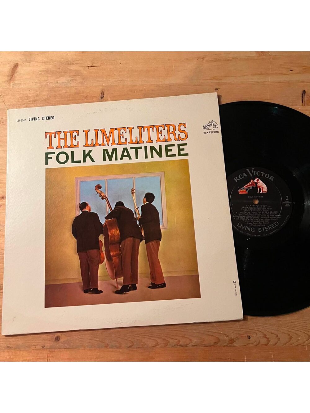 The Limeliters - Folk Matinee 33rpm VG+ VR21